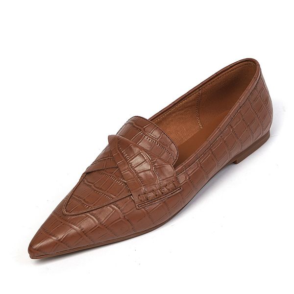 woman 2021 new genuine apartments pointed toe sliding in stone moccasins printing comfortable ladies pimx, Black
woman 2021 new genuine apartments pointed toe sliding in stone moccasins printing comfortable ladies pimx, Black