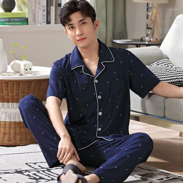 pajamas set plus size print men 2pcs sleepwear summer short sleeve nightwear sleep set casual modal shirt&pant home clothes 4xl1, Black;brown
pajamas set plus size print men 2pcs sleepwear summer short sleeve nightwear sleep set casual modal shirt&pant home clothes 4xl1, Black;brown
