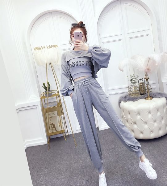 2021 new women's clothes sports casual release three-piece sweat autumn suit irregular spring pants 5pkw, White
2021 new women's clothes sports casual release three-piece sweat autumn suit irregular spring pants 5pkw, White