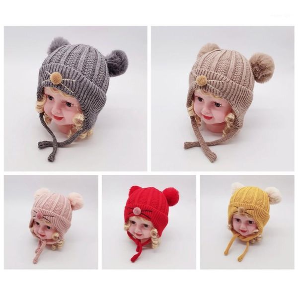 newborn boys girls cute autumn winter warm kids baby clip design hats wool hemming caps 1-4y1, Yellow
newborn boys girls cute autumn winter warm kids baby clip design hats wool hemming caps 1-4y1, Yellow