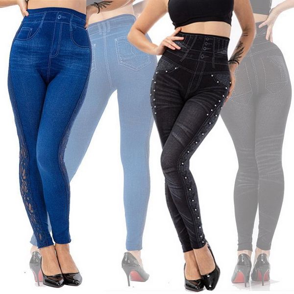 summer woman legging womens high waist seamless corset faux denim embroidery print hollow out leggings stretch pants1, Black
summer woman legging womens high waist seamless corset faux denim embroidery print hollow out leggings stretch pants1, Black