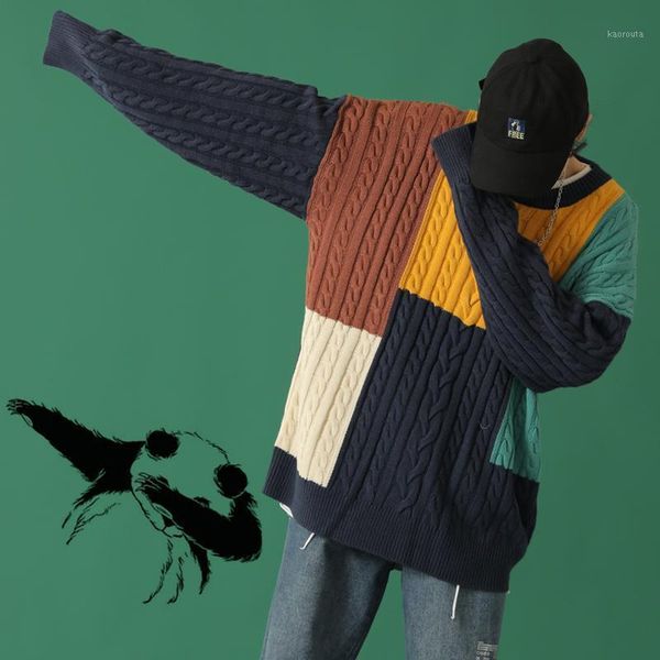vintage twist pattern sweater for women autumn 2020 clothing ladies colorful plaid pullover japanese knit streetwear jumper1, White;black
vintage twist pattern sweater for women autumn 2020 clothing ladies colorful plaid pullover japanese knit streetwear jumper1, White;black