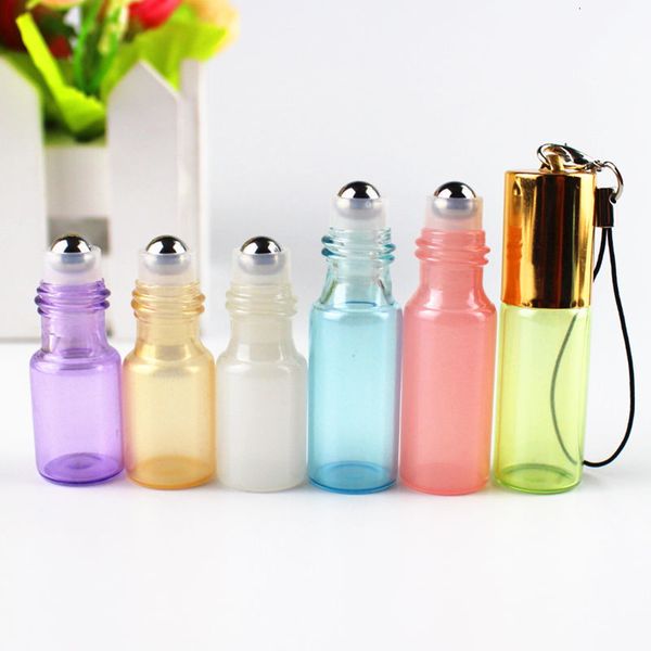 20 3ml 5 vials basic glass oil bottles in my cylindrical jar for perfume samples with key rings 
20 3ml 5 vials basic glass oil bottles in my cylindrical jar for perfume samples with key rings