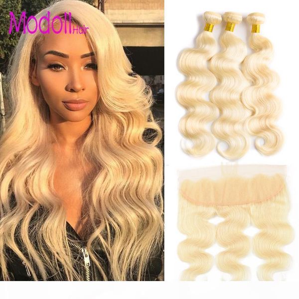 613 bundles with frontal body wave raw virgin indian hair weave 10a grade 613 blonde body wave 3 4 bundles with lace frontal, Black;brown
613 bundles with frontal body wave raw virgin indian hair weave 10a grade 613 blonde body wave 3 4 bundles with lace frontal, Black;brown