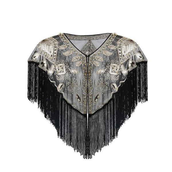women vintage shawl shiny sequins decoration fashion tassels decoration elegant wedding dress accessori jllzlo
women vintage shawl shiny sequins decoration fashion tassels decoration elegant wedding dress accessori jllzlo