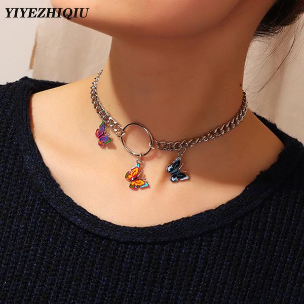 punk style butterfly choker necklace jewelry women collares gothic hip hop gift necklace collares mujer romantic gift jewelry, Golden;silver
punk style butterfly choker necklace jewelry women collares gothic hip hop gift necklace collares mujer romantic gift jewelry, Golden;silver