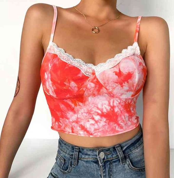 tie dye camis women party club streetwear spagehtti strap elastic slim crop summer fancy ladies sling camisoles, White
tie dye camis women party club streetwear spagehtti strap elastic slim crop summer fancy ladies sling camisoles, White