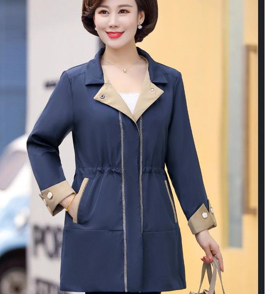 2021 spring and autumn with new style fashion long sleeve women's windbreaker coat @262, Tan;black
2021 spring and autumn with new style fashion long sleeve women's windbreaker coat @262, Tan;black