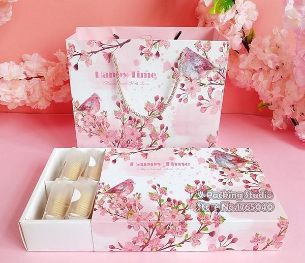 sakura pink flower candy gift paper box,biscuits candies pancakes box, pastry packaging boxes 100 pieces/lot
sakura pink flower candy gift paper box,biscuits candies pancakes box, pastry packaging boxes 100 pieces/lot