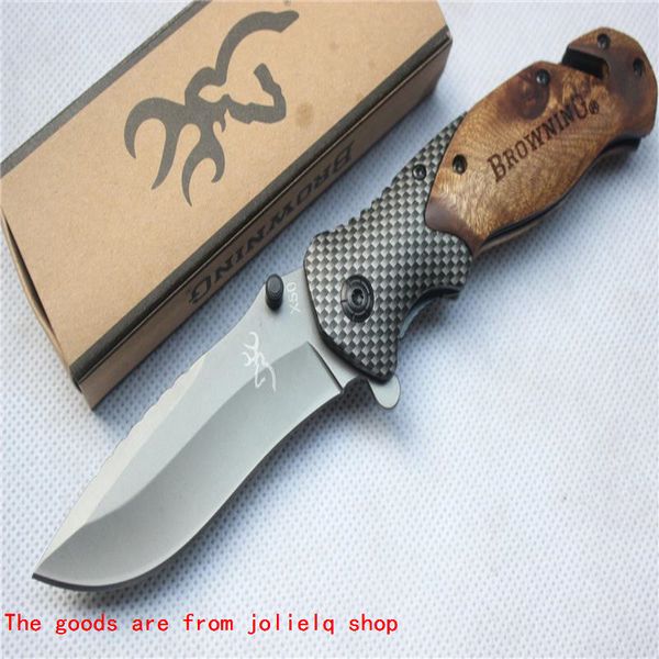складной x50 бесплатные 5cr15 blade wood открытый нож доставка, браунинг быстро обрабатывать тактический нож карманный кемпинг инструмент ох
складной x50 бесплатные 5cr15 blade wood открытый нож доставка, браунинг быстро обрабатывать тактический нож карманный кемпинг инструмент ох