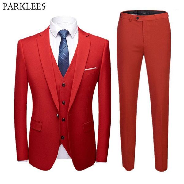 3pc men red weding groom dress suit one button slim fit notched lapel tuxedo suits mens party jacket vest & pants costume homme1, White;black
3pc men red weding groom dress suit one button slim fit notched lapel tuxedo suits mens party jacket vest & pants costume homme1, White;black