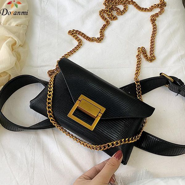 waist bags doranmi leather women's fanny pack 2021 metal chain strap crossbody nerka female belt bag square djb5231
waist bags doranmi leather women's fanny pack 2021 metal chain strap crossbody nerka female belt bag square djb5231