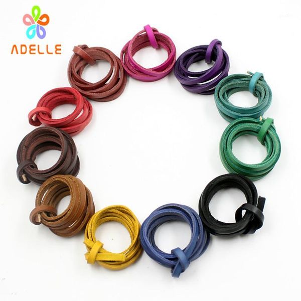 11 tan colors 100% geniune flat leather cord/strips water dye 4mm*2mm more soft diy necklace thong jewellery 11m1, Black;white
11 tan colors 100% geniune flat leather cord/strips water dye 4mm*2mm more soft diy necklace thong jewellery 11m1, Black;white