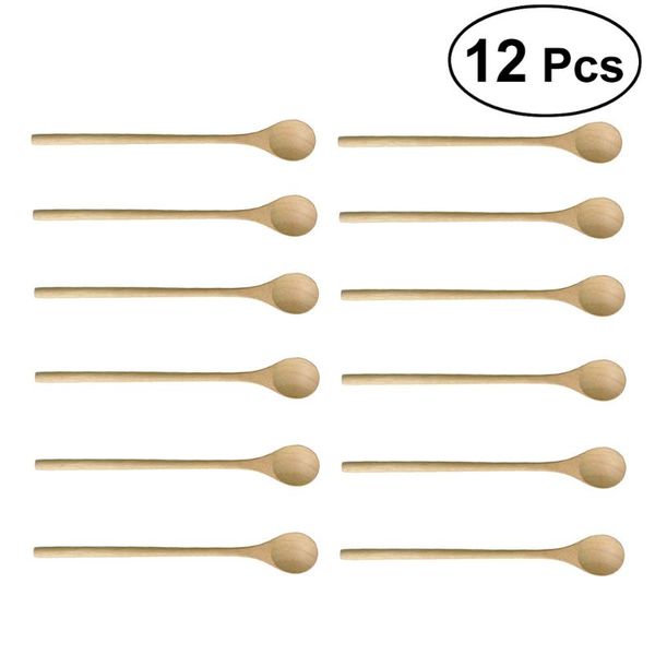 spoons 12pcs/lot round wooden for cooking honey server coffee stirring spoon 
spoons 12pcs/lot round wooden for cooking honey server coffee stirring spoon