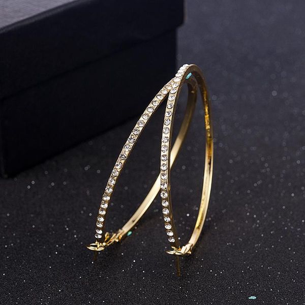 dangle & chandelier fashion gold color lady crystal rhinestone round big ring earrings ear drop for women accessories, Silver
dangle & chandelier fashion gold color lady crystal rhinestone round big ring earrings ear drop for women accessories, Silver