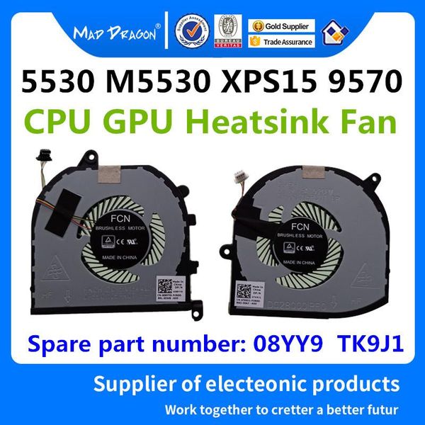 new original lap cpu cooling fan video gpu fan for precision 5530 m5530 xps15 xps 15 9570 08yy9 008yy9 tk9j1 0tk9j1
new original lap cpu cooling fan video gpu fan for precision 5530 m5530 xps15 xps 15 9570 08yy9 008yy9 tk9j1 0tk9j1