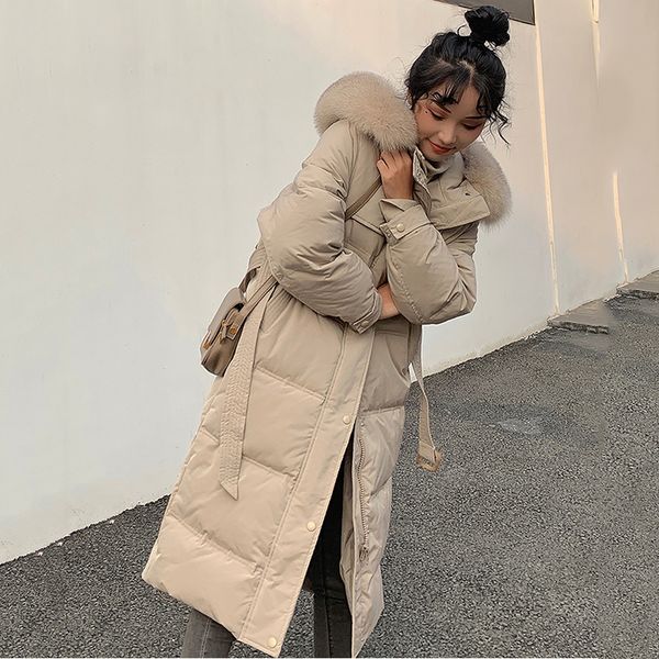 duck down jacket women winter long faux fur collar hood coat female belted warm down parka for women clothes thick 2020x1016, Black;brown
duck down jacket women winter long faux fur collar hood coat female belted warm down parka for women clothes thick 2020x1016, Black;brown