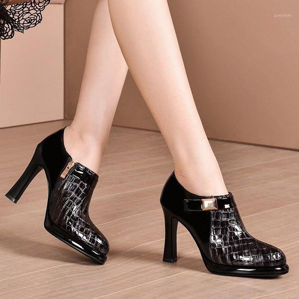 dress shoes leather large size waterproof platform high heels women's 2021 style thick heel round head deep mouth natural rome1, Black
dress shoes leather large size waterproof platform high heels women's 2021 style thick heel round head deep mouth natural rome1, Black