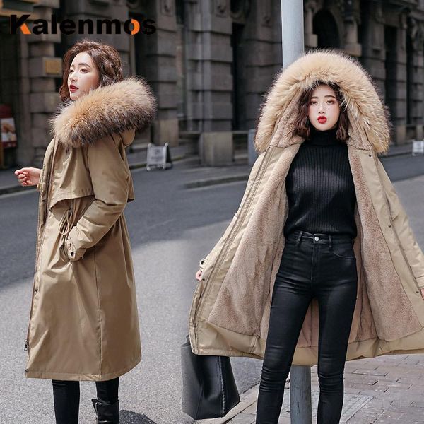 plus size fleece parkas women inside fall winter thick warm mid-long hooded parkas jackets fur inside female slim padding, Black
plus size fleece parkas women inside fall winter thick warm mid-long hooded parkas jackets fur inside female slim padding, Black