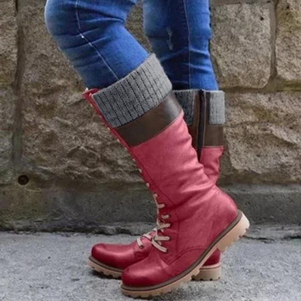 boots 2021 british warm winter shoes waterproof mid-calf for women sewing non slip zapatos de mujer, Black
boots 2021 british warm winter shoes waterproof mid-calf for women sewing non slip zapatos de mujer, Black