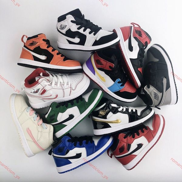 2020 1s бред кожа сращивание high top скейтборда кроссовки оригинальные 1 og mid бред buffer rubber спортивная обувь размер 26-35, Black
2020 1s бред кожа сращивание high top скейтборда кроссовки оригинальные 1 og mid бред buffer rubber спортивная обувь размер 26-35, Black