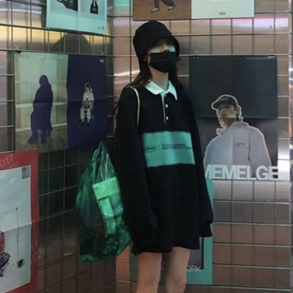 o78yd 2020 длинный рукав осень мода новый shirtversatile sweaterloose длиной 2020 любителей рукав свитера осень бренд моды новый поло ши, Black
o78yd 2020 длинный рукав осень мода новый shirtversatile sweaterloose длиной 2020 любителей рукав свитера осень бренд моды новый поло ши, Black