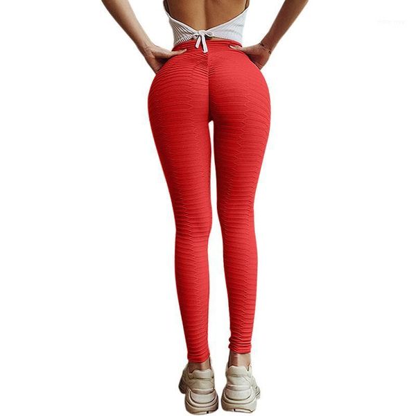 high waist yoga pantswomen elastic push up fitness yoga pantsfemme slim solid leeging sports solid workout trousers d081, White;red
high waist yoga pantswomen elastic push up fitness yoga pantsfemme slim solid leeging sports solid workout trousers d081, White;red