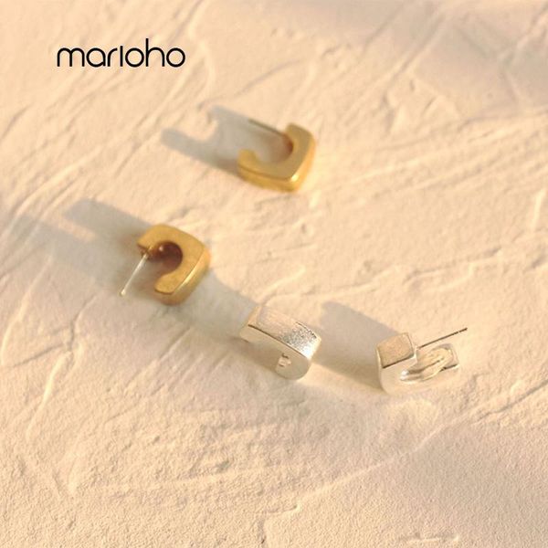 women's fashion matte metal square small hoop earrings gold silver color hollow geometric earrings simple party jewelry gifts, Golden;silver
women's fashion matte metal square small hoop earrings gold silver color hollow geometric earrings simple party jewelry gifts, Golden;silver