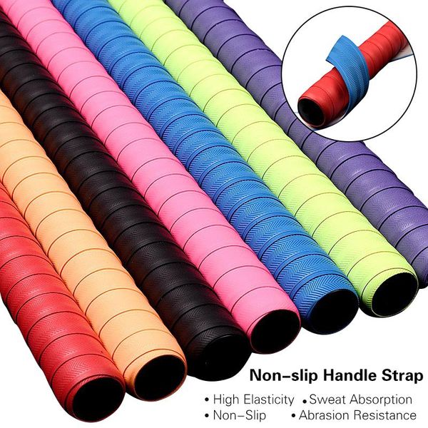 2m anti-slip sport fishing rods grip anti-slip badminton tennis racket grip tape, Yellow;black
2m anti-slip sport fishing rods grip anti-slip badminton tennis racket grip tape, Yellow;black
