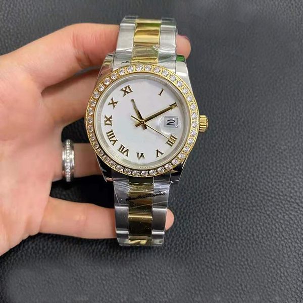 36 mm u1 automatic 1614 movement women watch white face sapphire crystal 316 stainless band watch, Slivery;brown
36 mm u1 automatic 1614 movement women watch white face sapphire crystal 316 stainless band watch, Slivery;brown