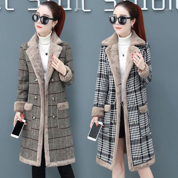autumn winter women outerwear thick warm jacket imitation lamb velvet parkas plaid women parkas slim jackets female jackets1, Black
autumn winter women outerwear thick warm jacket imitation lamb velvet parkas plaid women parkas slim jackets female jackets1, Black