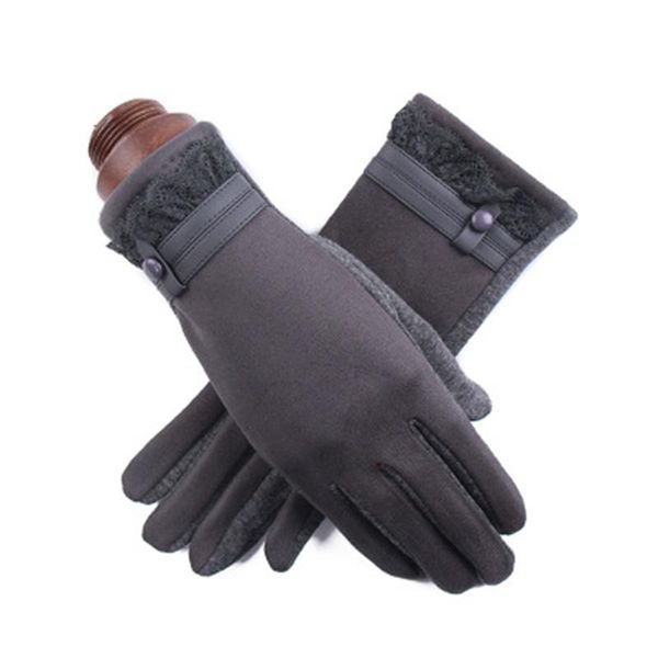 five fingers gloves fashion cashmere warm plus velvet thick lace touch screen cycling mittens winter women suede leather windproof driving l, Blue;gray
five fingers gloves fashion cashmere warm plus velvet thick lace touch screen cycling mittens winter women suede leather windproof driving l, Blue;gray