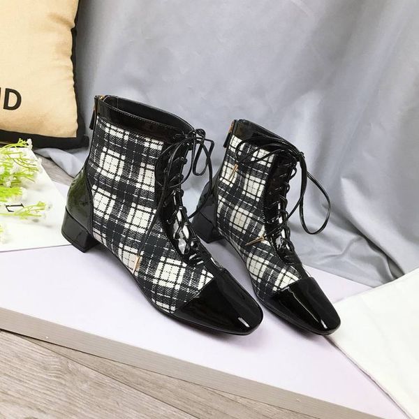patent calfskin martin boots women plaid printing platform flat ankle boots black and white red leather gingham lace-up winter shoes car
patent calfskin martin boots women plaid printing platform flat ankle boots black and white red leather gingham lace-up winter shoes car