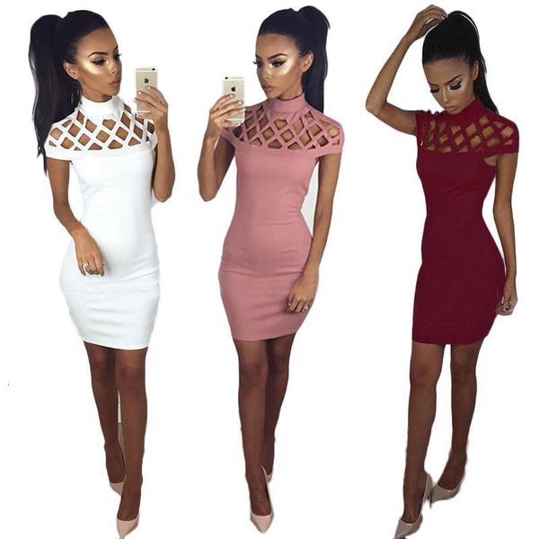 fashion women hollow out solid high neck dress ladies bodycon slim short sleeve evening party pencil mini dress, Black;gray
fashion women hollow out solid high neck dress ladies bodycon slim short sleeve evening party pencil mini dress, Black;gray