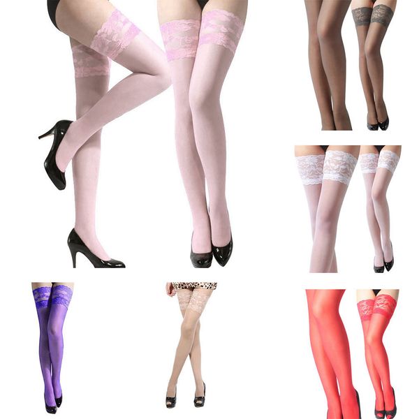 Sexy Long Stockings Womens Lace Anti-skid Thigh High Over Knee Fashion Purple Pink Socks Skarpetki Damski, Red;black
Sexy Long Stockings Womens Lace Anti-skid Thigh High Over Knee Fashion Purple Pink Socks Skarpetki Damski, Red;black