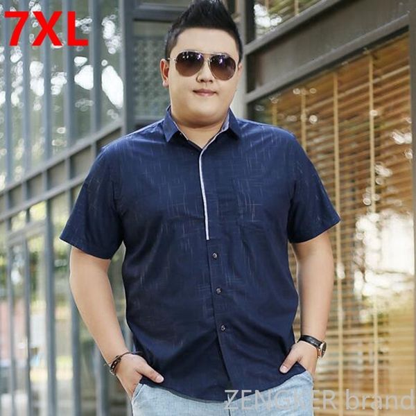 big men's plus size clothing big size casual male shirt big yards loose summer short-sleeve shirt 8xl 7xl 150kg
big men's plus size clothing big size casual male shirt big yards loose summer short-sleeve shirt 8xl 7xl 150kg
