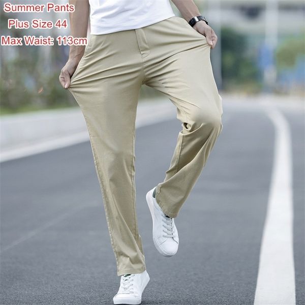 pantalon pants summer men thin fitness chinos fashions khaki grey black trousers plus size 40 42 44 mens slim straight pant 201128
pantalon pants summer men thin fitness chinos fashions khaki grey black trousers plus size 40 42 44 mens slim straight pant 201128