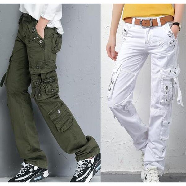 2021 new autumn breeches of the green army carrying loose cotton women multi pockets straight street dance pants m3aj, Black;white
2021 new autumn breeches of the green army carrying loose cotton women multi pockets straight street dance pants m3aj, Black;white