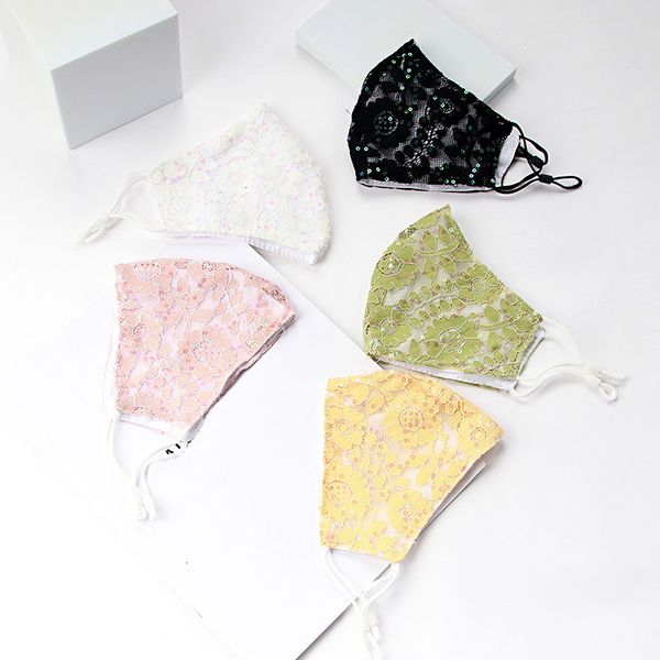 new style xl sequined lace dust-proof breathable mouth cover fine grained cotton fashion face mask for women
new style xl sequined lace dust-proof breathable mouth cover fine grained cotton fashion face mask for women