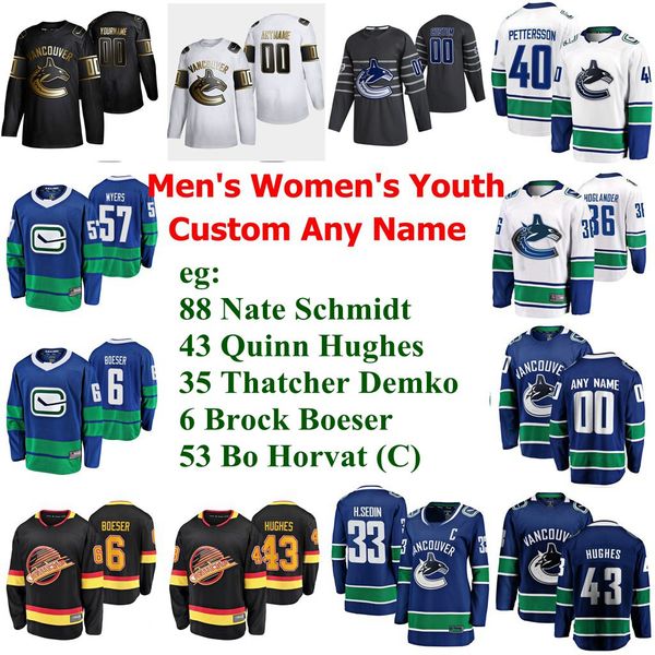 золотое издание vancouver canucks хоккей джерси 88 nate schmidt 40 elias petersson 43 куинн хьюз 53 борват 35 тэтчер демко настроить, Black;red
золотое издание vancouver canucks хоккей джерси 88 nate schmidt 40 elias petersson 43 куинн хьюз 53 борват 35 тэтчер демко настроить, Black;red