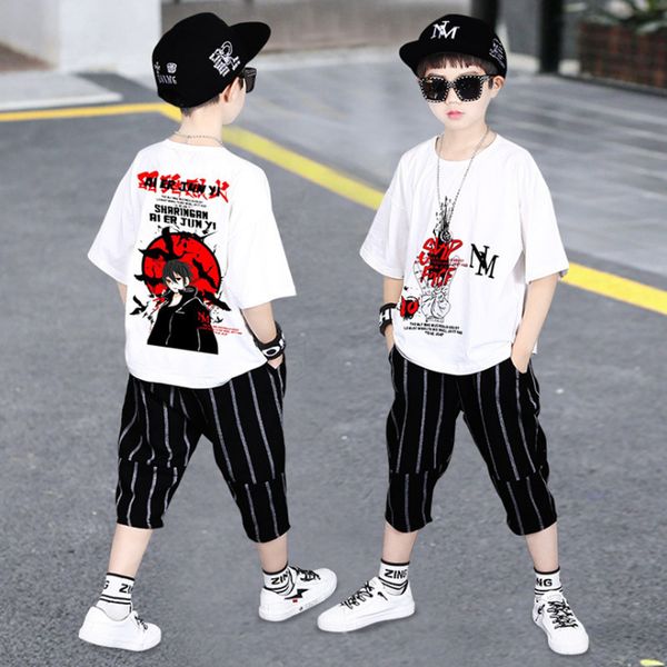 boys clothes kid boy clothing set summer children toddler outfits cartoon t-shirt + striped shorts 4 5 6 7 8 9 10 11 12 13 years t200707, White
boys clothes kid boy clothing set summer children toddler outfits cartoon t-shirt + striped shorts 4 5 6 7 8 9 10 11 12 13 years t200707, White
