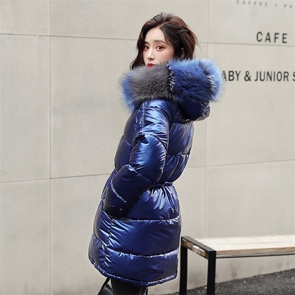 fur collar silver women's down jacket women's mid-length silver down jacket warm coat for women hooded jacket lj201127, Black
fur collar silver women's down jacket women's mid-length silver down jacket warm coat for women hooded jacket lj201127, Black