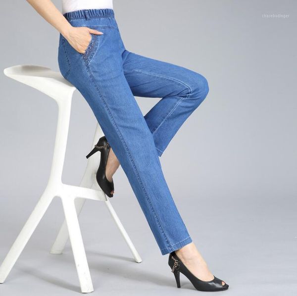 spring autumn women jeans women elastic waist stretch loose straight denim pants female casual jeans plus size 5xl r13501, Blue
spring autumn women jeans women elastic waist stretch loose straight denim pants female casual jeans plus size 5xl r13501, Blue