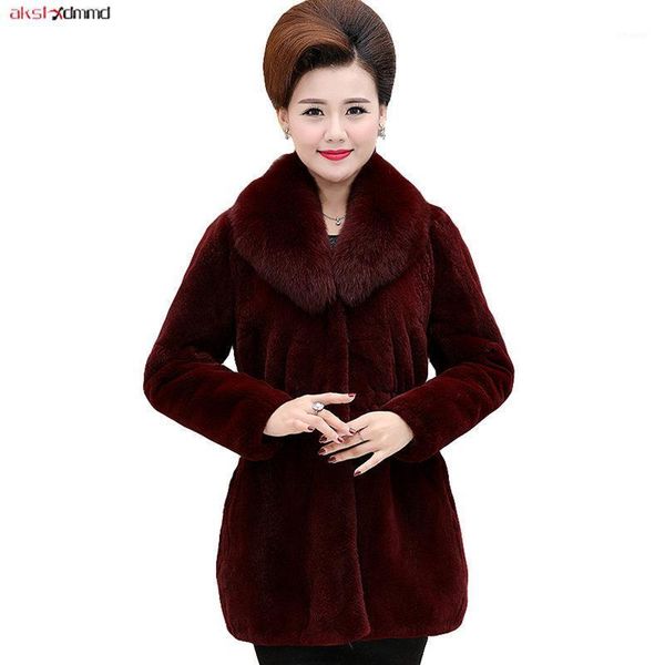 akslxdmmd winter elegant faux fur coat womens shaggy jacket ladies vintage slim plus size mom's clothing chamarra mujer ac1061, Black
akslxdmmd winter elegant faux fur coat womens shaggy jacket ladies vintage slim plus size mom's clothing chamarra mujer ac1061, Black