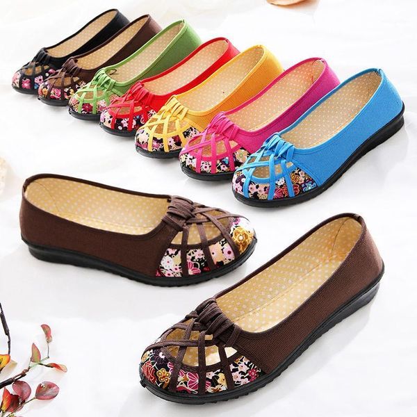 cloth shoes women's shoes spring and summer hollow women's flat baotou female tennis breathable mother sandals women1, Black
cloth shoes women's shoes spring and summer hollow women's flat baotou female tennis breathable mother sandals women1, Black