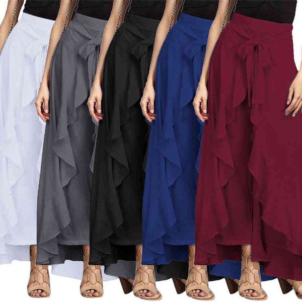 women's pants & capris fashion spring autumn high waist ruffled skirt casual boot cut trousers for women 152f, Black;white
women's pants & capris fashion spring autumn high waist ruffled skirt casual boot cut trousers for women 152f, Black;white