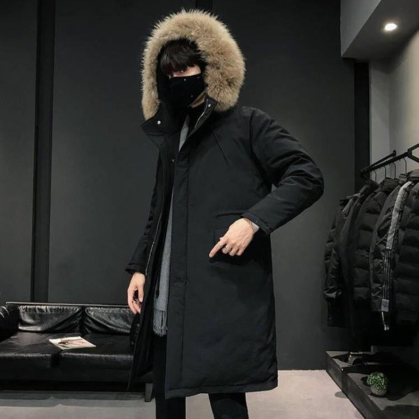 men's down & parkas jacket in winter 2021 clothing han edition to keep warm hooded collars youth coat, Black
men's down & parkas jacket in winter 2021 clothing han edition to keep warm hooded collars youth coat, Black