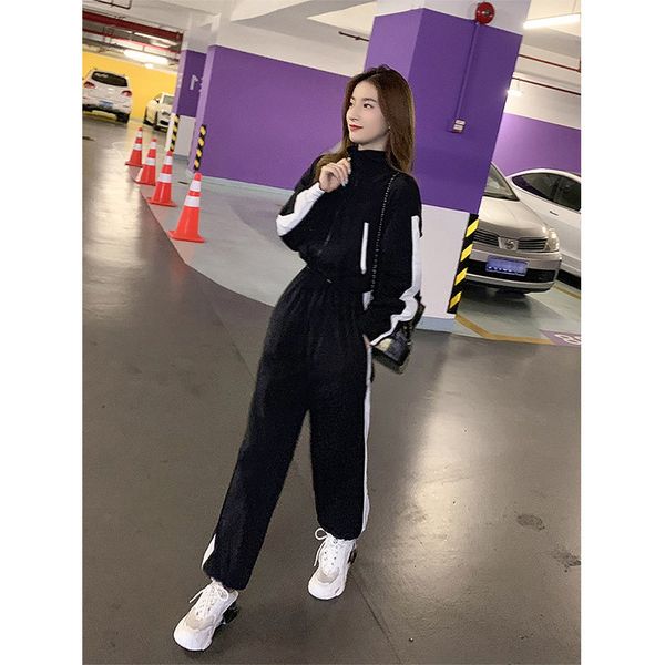 2021 new autumn solid color retro leisure sports set two female parts amendment short-sun-proof high waist wide leg joint ntb8, Gray
2021 new autumn solid color retro leisure sports set two female parts amendment short-sun-proof high waist wide leg joint ntb8, Gray