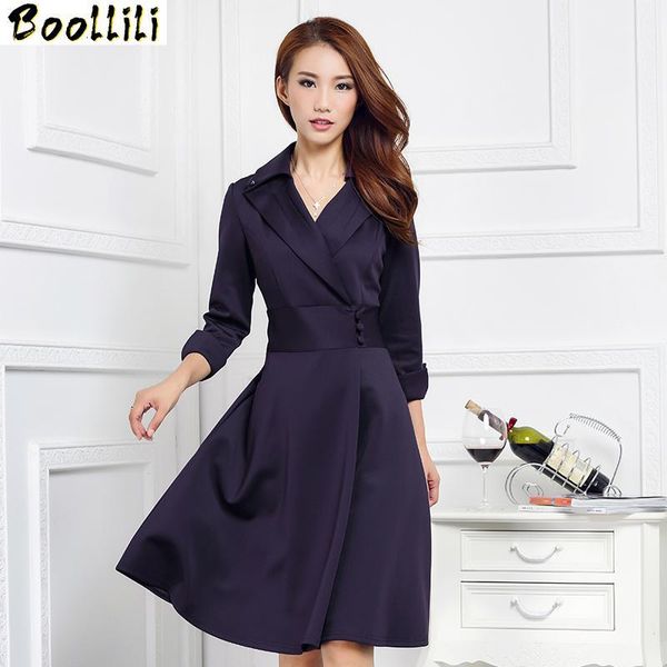 2020 new autumn winter work/party dress women fashion elegant turn down collar 3/4 sleeve long dresses plus size s-xxxxl1, Black;gray
2020 new autumn winter work/party dress women fashion elegant turn down collar 3/4 sleeve long dresses plus size s-xxxxl1, Black;gray