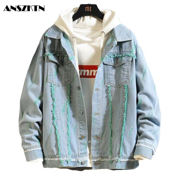 men's jackets spring denim jacket men hip hop cowboy mens streetwear fashion ripped jean coats slim fit male clothing, Black;brown
men's jackets spring denim jacket men hip hop cowboy mens streetwear fashion ripped jean coats slim fit male clothing, Black;brown